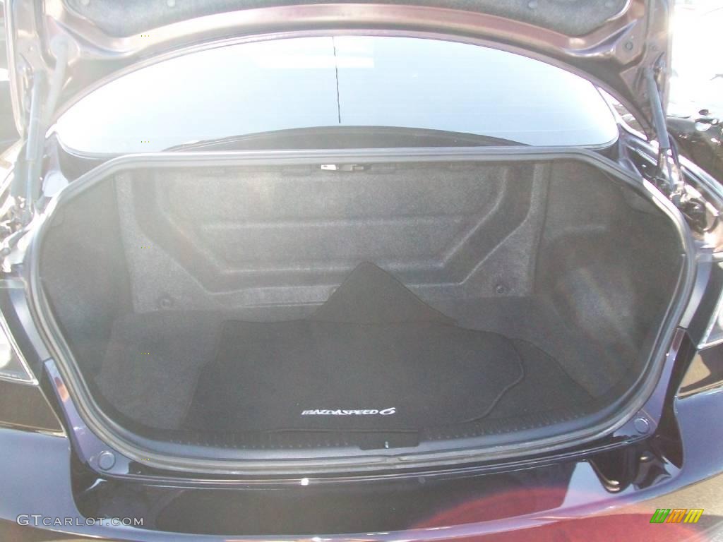 2006 MAZDA6 MAZDASPEED6 Sport - Black Cherry Mica / Black photo #4