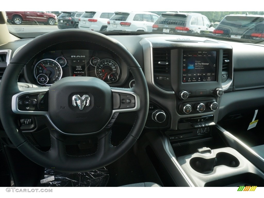 2019 1500 Big Horn Crew Cab - Granite Crystal Metallic / Black/Diesel Gray photo #5