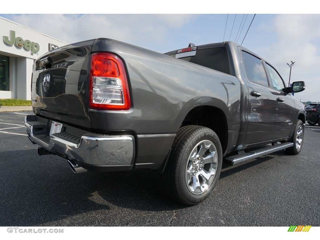 2019 1500 Big Horn Crew Cab - Granite Crystal Metallic / Black/Diesel Gray photo #12