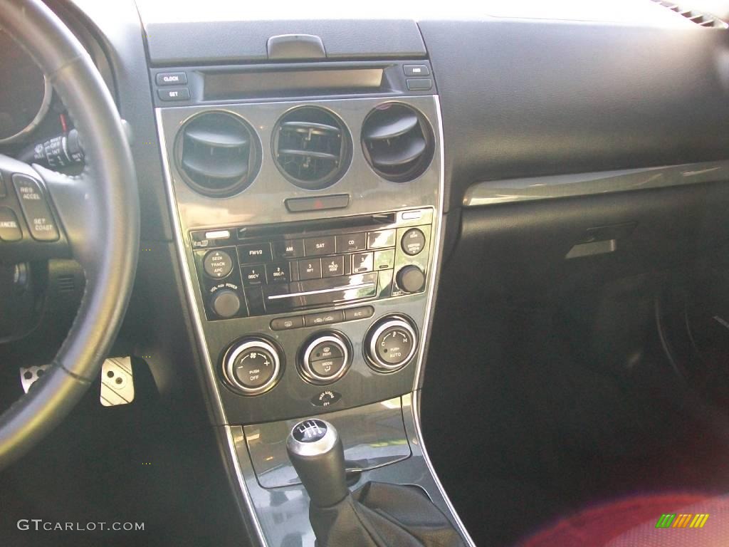 2006 MAZDA6 MAZDASPEED6 Sport - Black Cherry Mica / Black photo #13