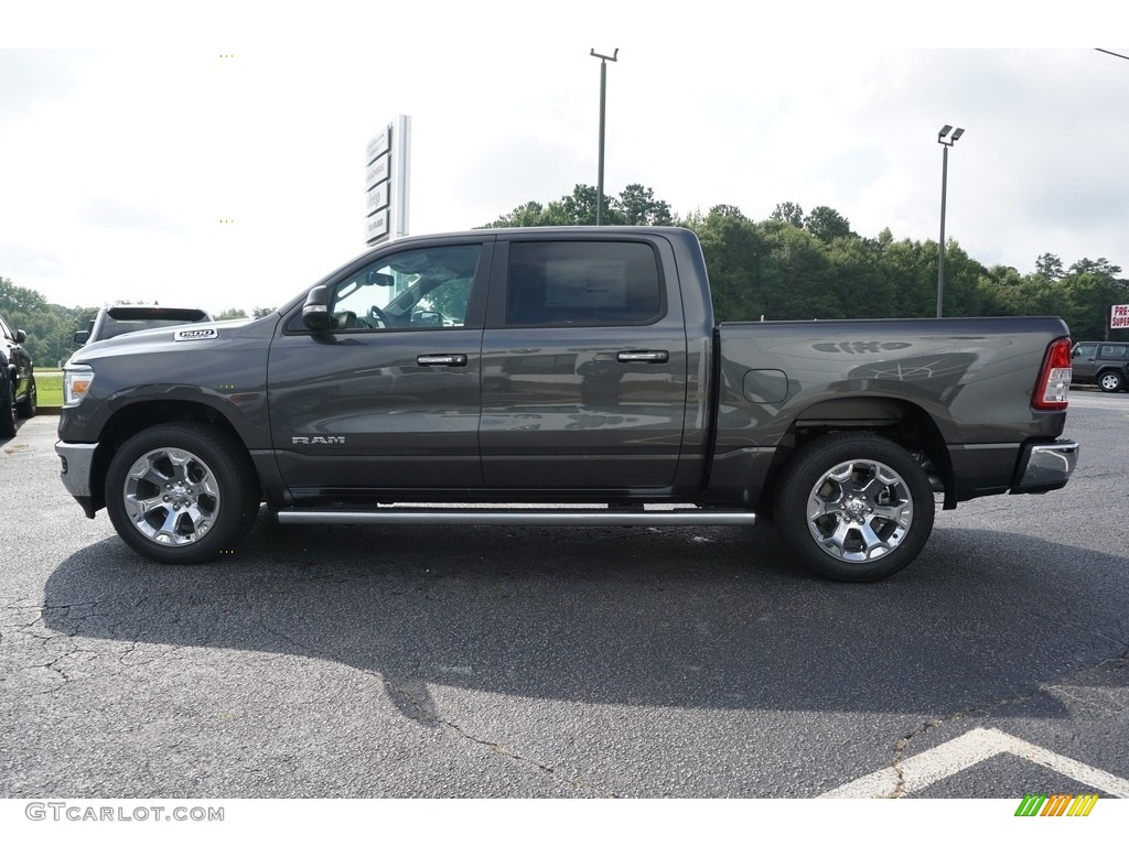 2019 1500 Big Horn Crew Cab - Granite Crystal Metallic / Black/Diesel Gray photo #15