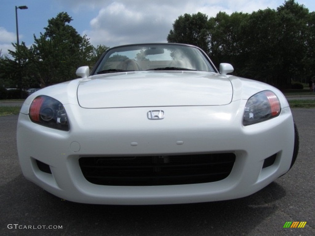 2003 S2000 Roadster - Grand Prix White / Tan photo #4