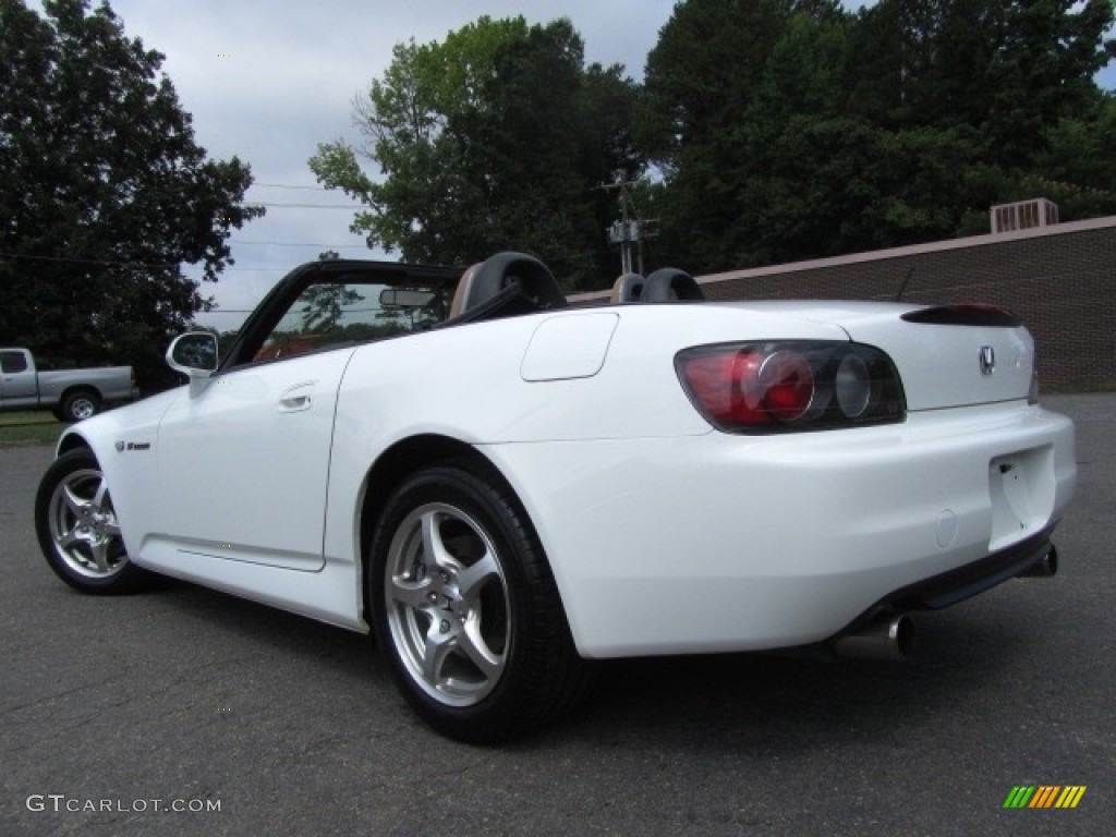 2003 S2000 Roadster - Grand Prix White / Tan photo #8