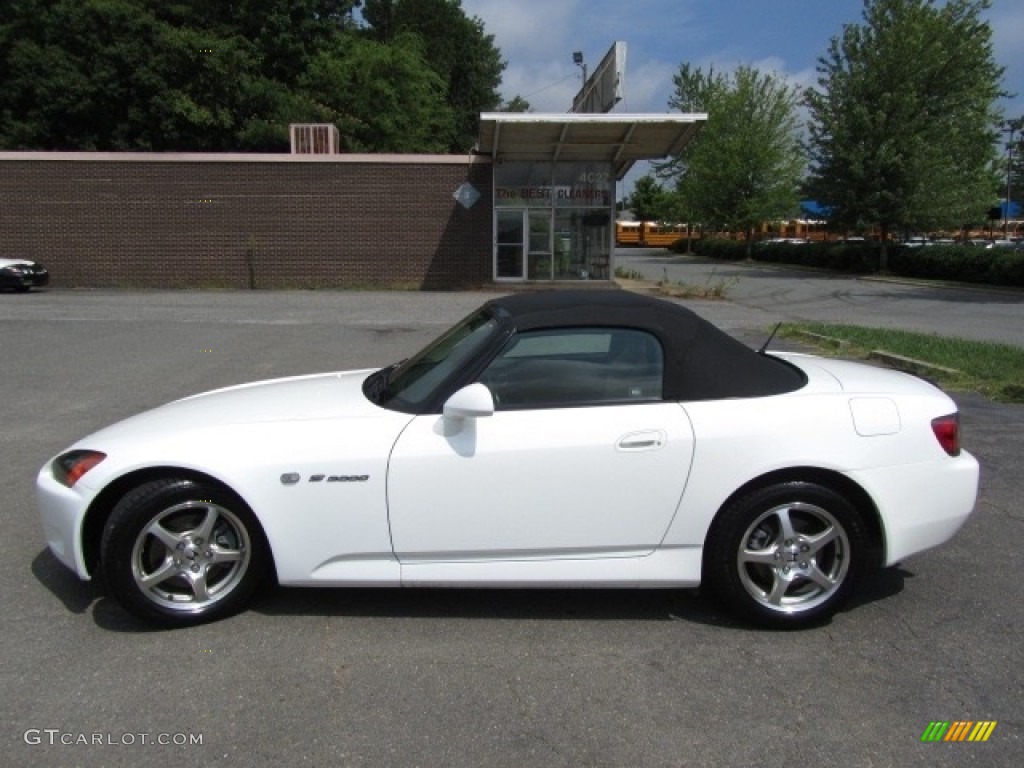 2003 S2000 Roadster - Grand Prix White / Tan photo #13