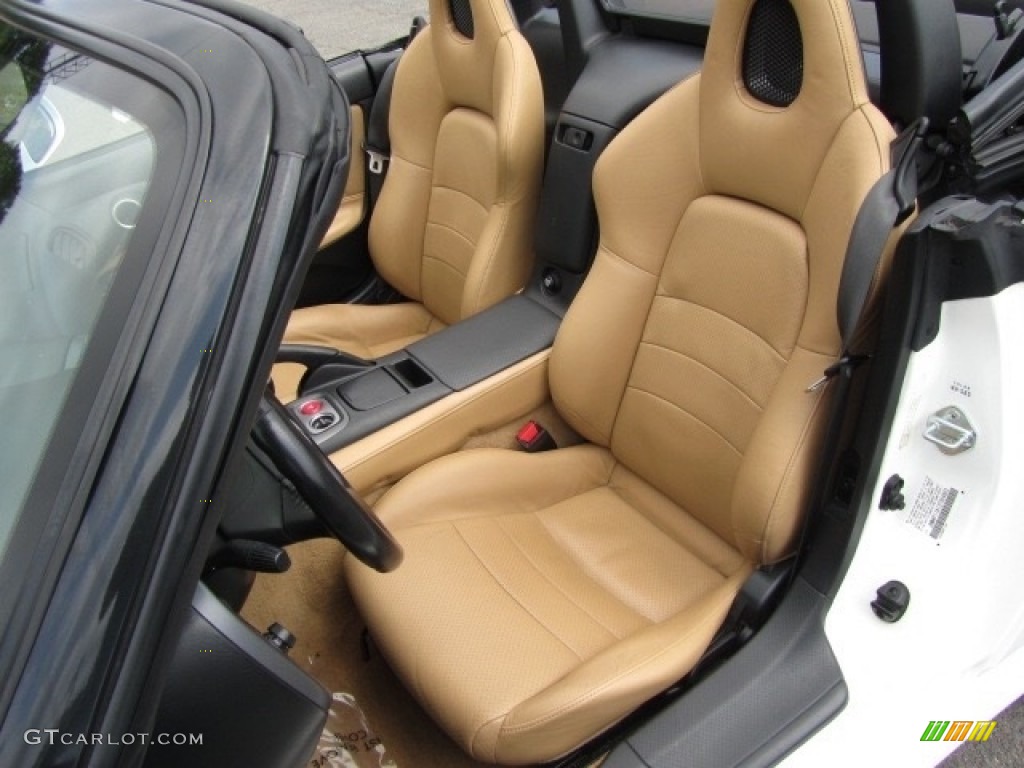 2003 S2000 Roadster - Grand Prix White / Tan photo #18