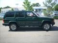 2001 Forest Green Pearlcoat Jeep Cherokee Sport 4x4  photo #2