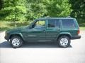 2001 Forest Green Pearlcoat Jeep Cherokee Sport 4x4  photo #6