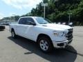 2019 Bright White Ram 1500 Big Horn Crew Cab 4x4  photo #7