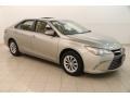 Creme Brulee Mica 2015 Toyota Camry LE Exterior