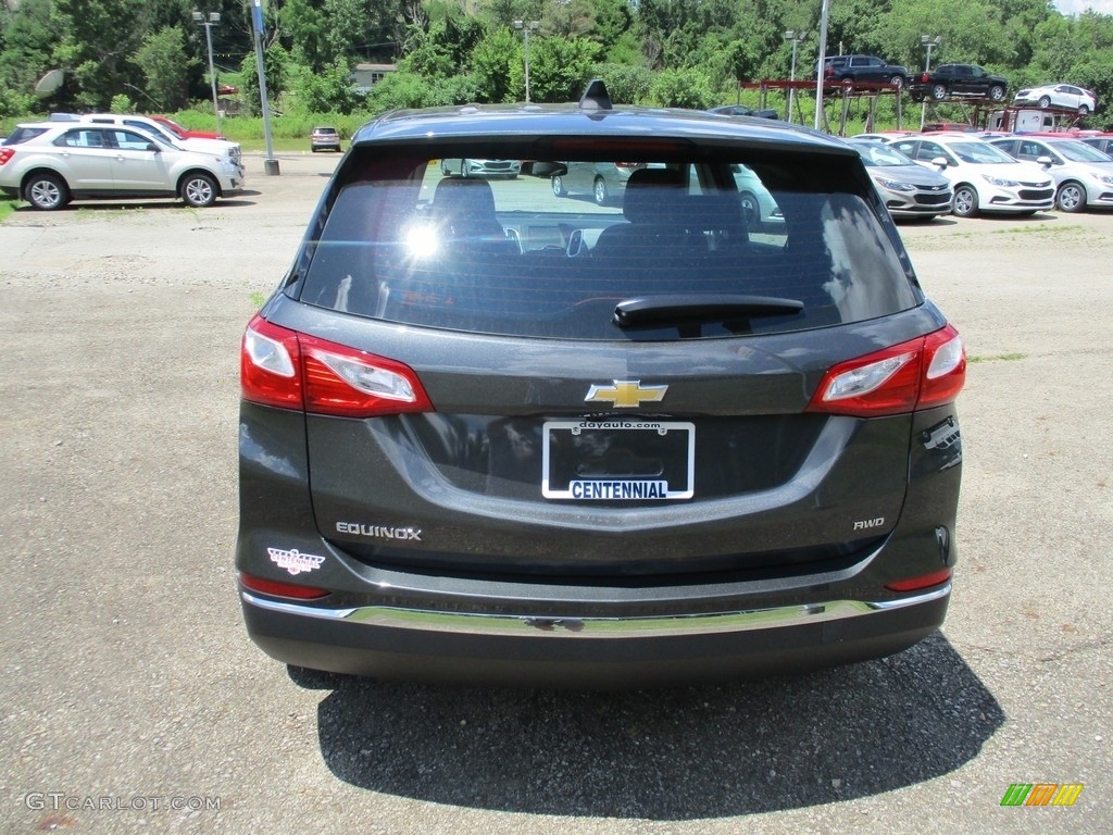 2018 Equinox LS AWD - Nightfall Gray Metallic / Medium Ash Gray photo #3