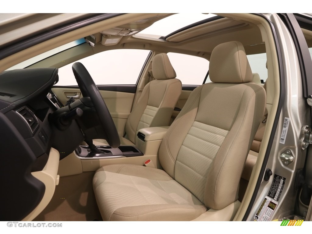 Almond Interior 2015 Toyota Camry LE Photo #128332026