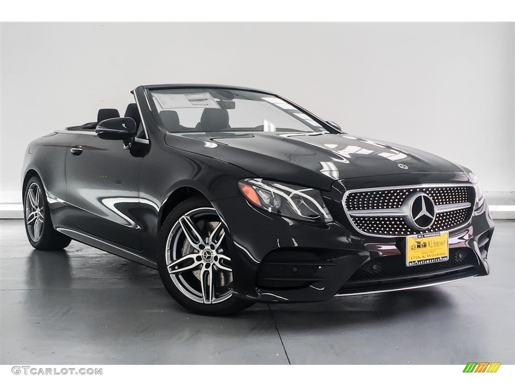 2018 E 400 Convertible - Black / Black photo #12