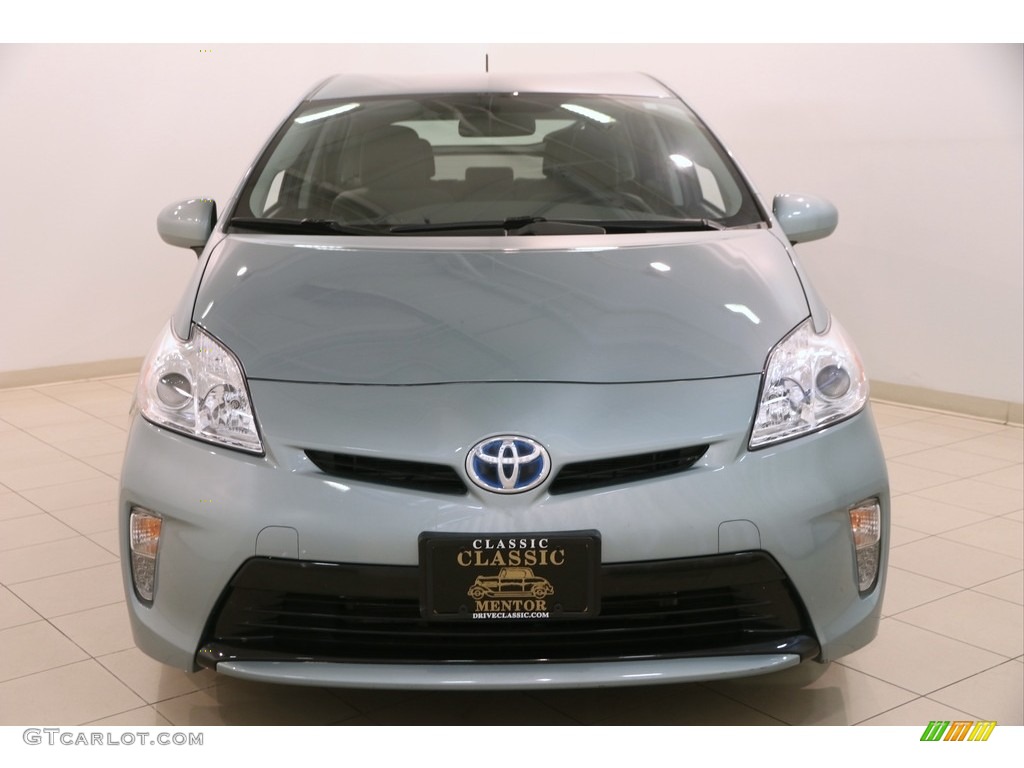 2015 Prius Two Hybrid - Sea Glass Pearl / Dark Gray photo #2