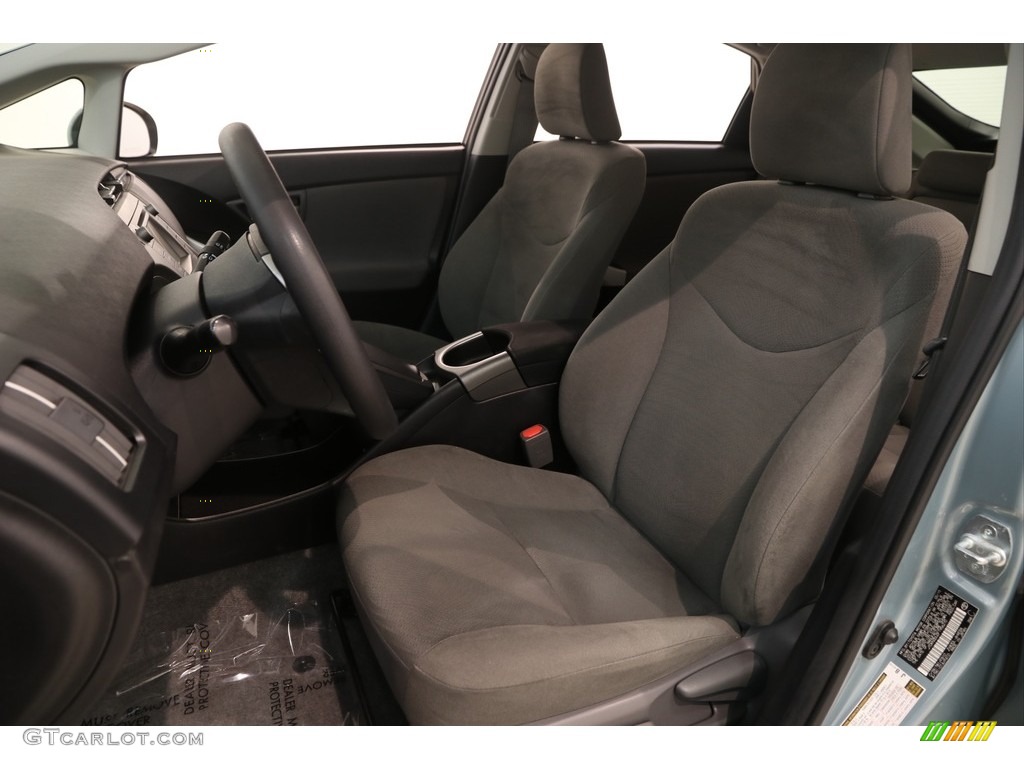 2015 Prius Two Hybrid - Sea Glass Pearl / Dark Gray photo #5