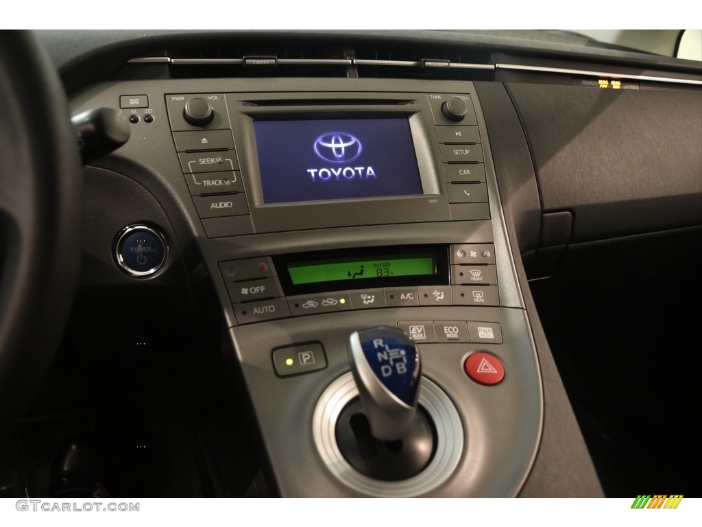 2015 Prius Two Hybrid - Sea Glass Pearl / Dark Gray photo #8