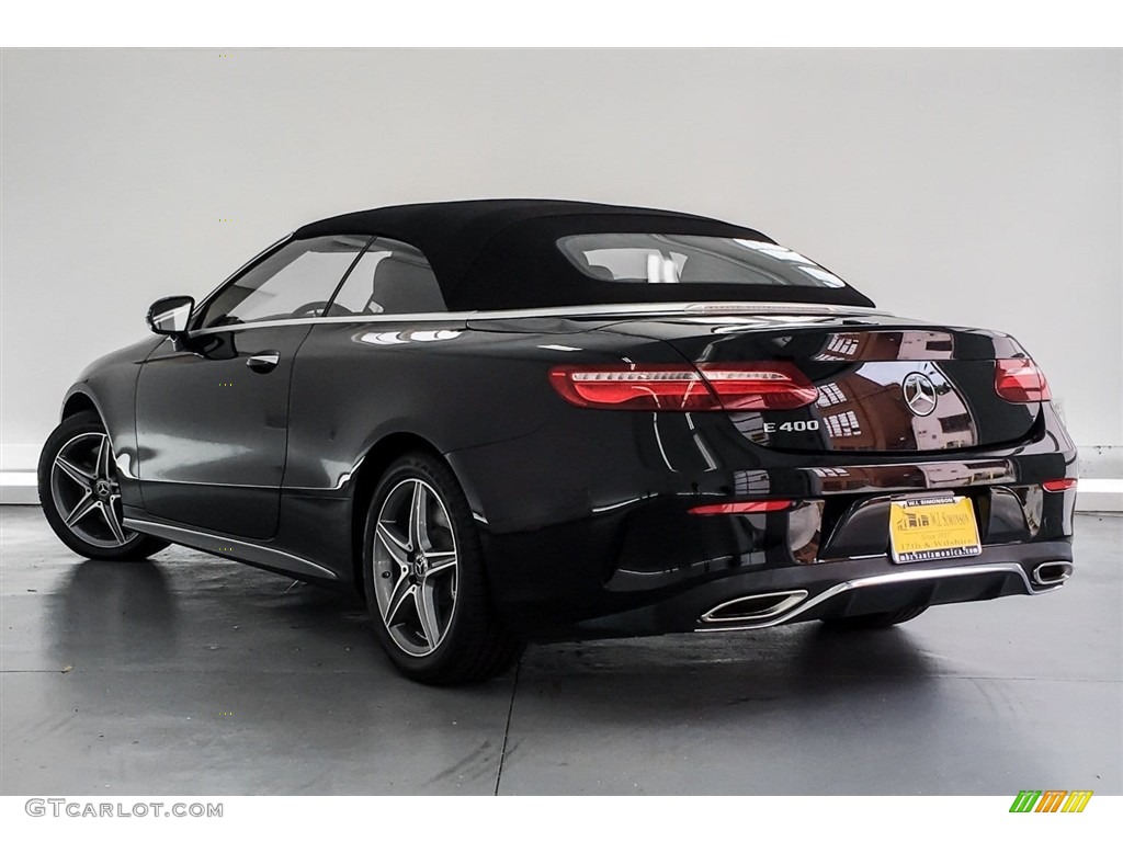 2018 E 400 Convertible - Black / Saddle Brown/Black photo #3