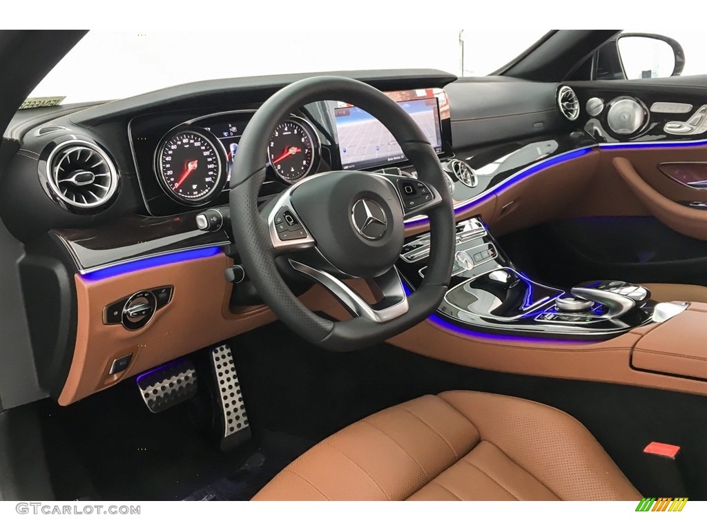 2018 E 400 Convertible - Black / Saddle Brown/Black photo #5