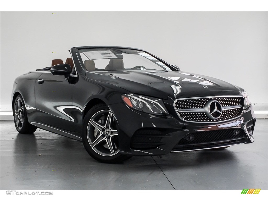 2018 E 400 Convertible - Black / Saddle Brown/Black photo #12