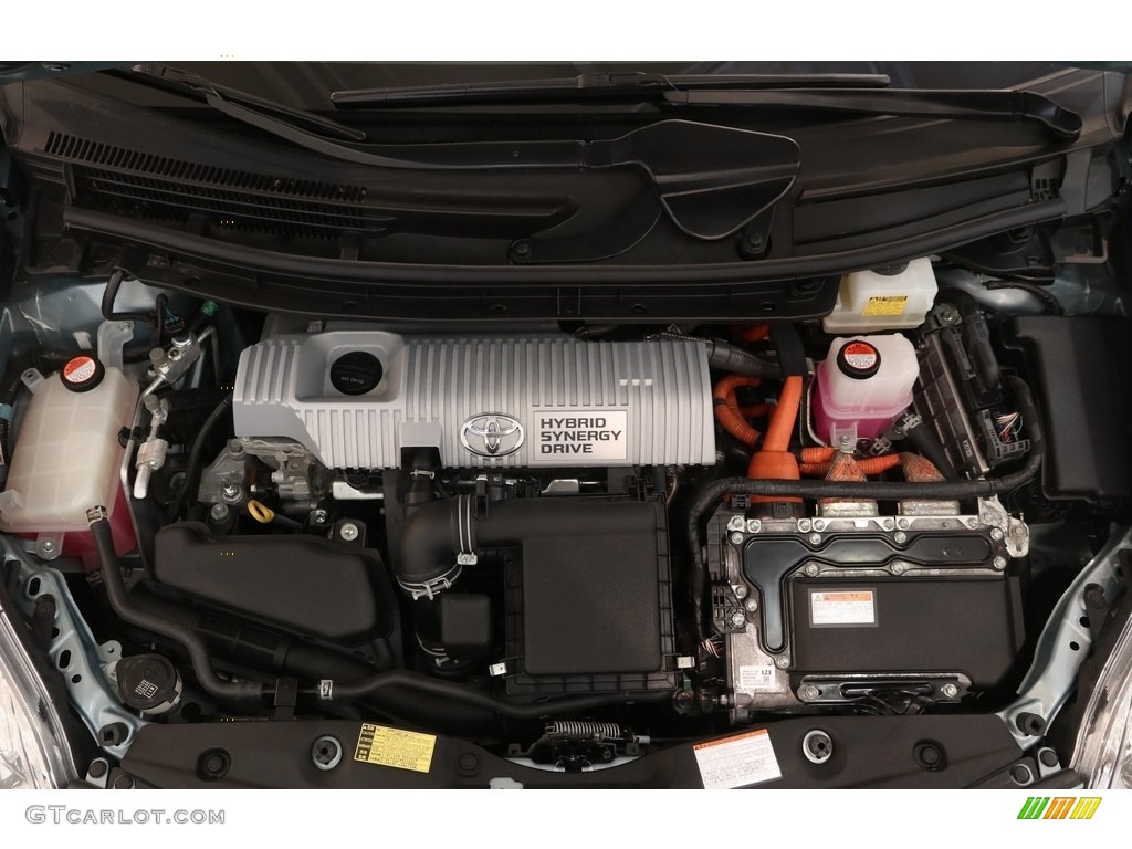 2015 Prius Two Hybrid - Sea Glass Pearl / Dark Gray photo #19