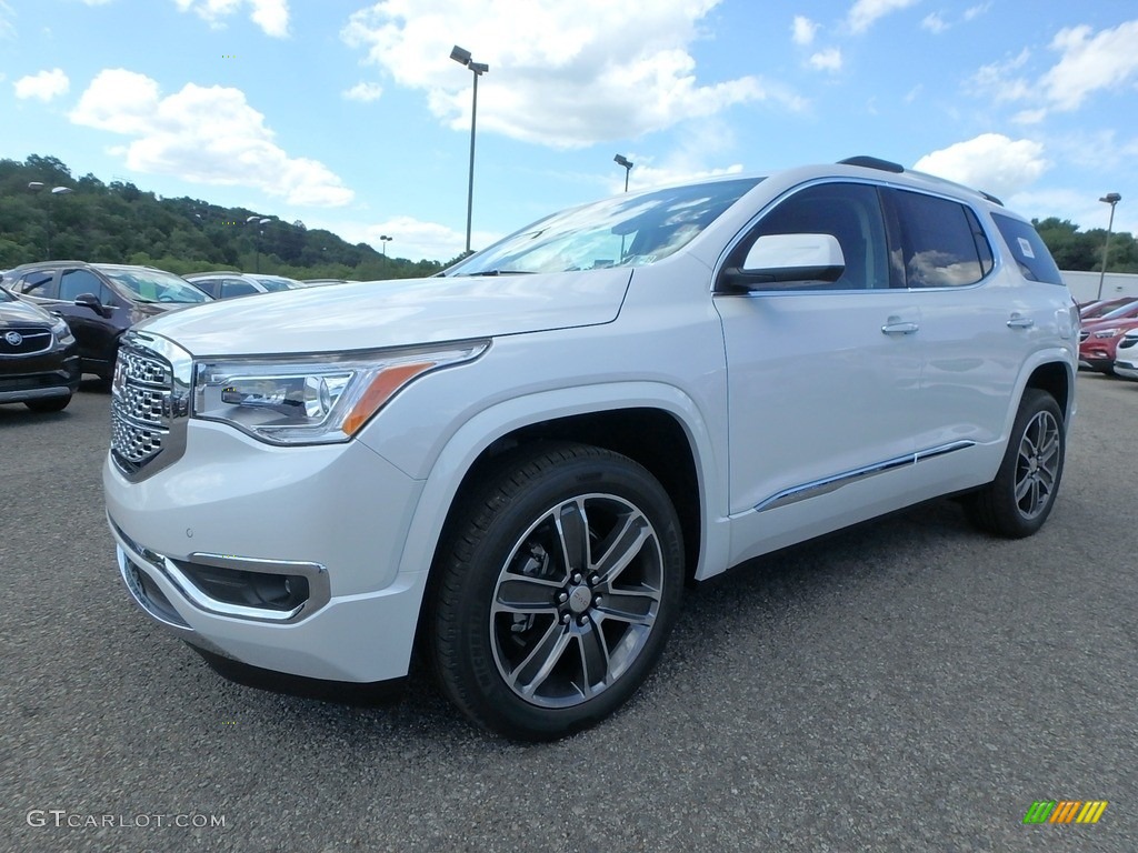 White Frost Tricoat GMC Acadia