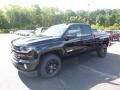 2019 Black Chevrolet Silverado LD LT Z71 Double Cab 4x4 Midnight Edition  photo #1