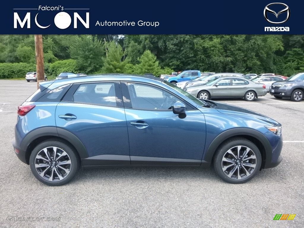 2019 CX-3 Touring AWD - Eternal Blue Mica / Black photo #1