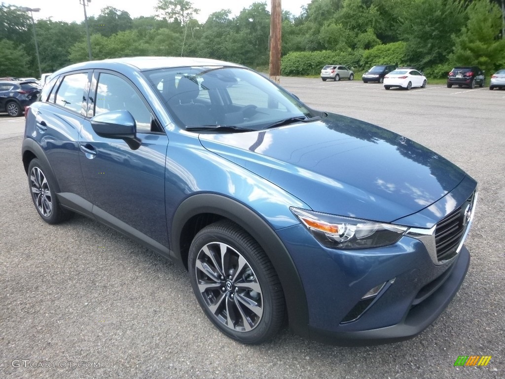 Eternal Blue Mica 2019 Mazda CX-3 Touring AWD Exterior Photo #128335905