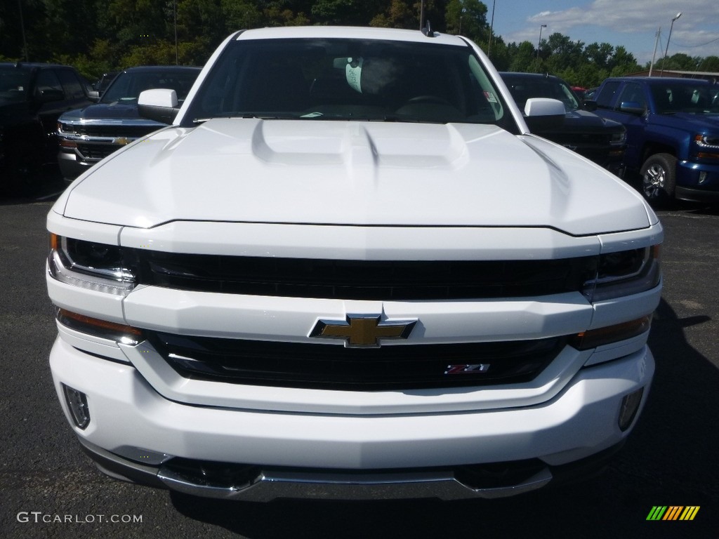 Summit White 2019 Chevrolet Silverado LD LT Z71 Double Cab 4x4 Exterior Photo #128337143