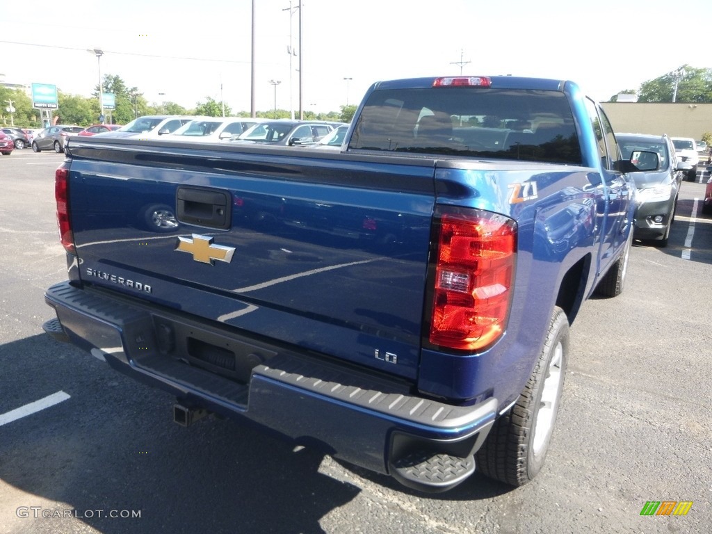 2019 Silverado LD LT Z71 Double Cab 4x4 - Deep Ocean Blue Metallic / Jet Black photo #5