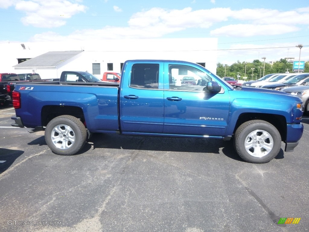 2019 Silverado LD LT Z71 Double Cab 4x4 - Deep Ocean Blue Metallic / Jet Black photo #6