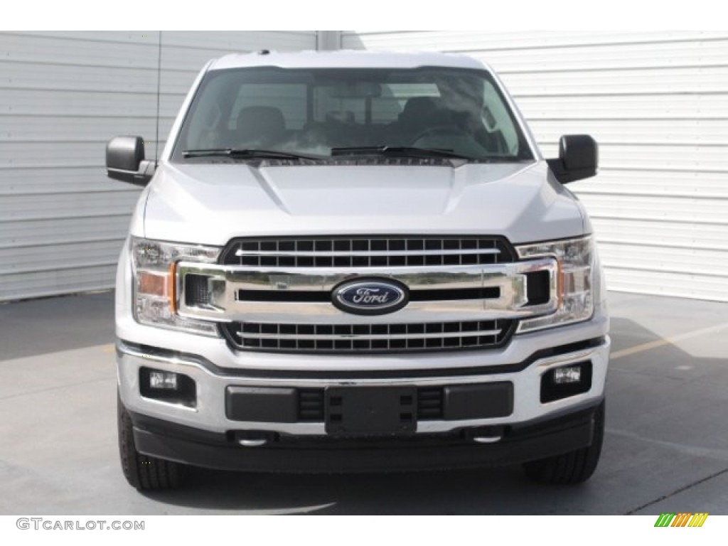 2018 F150 XLT SuperCrew 4x4 - Ingot Silver / Earth Gray photo #2