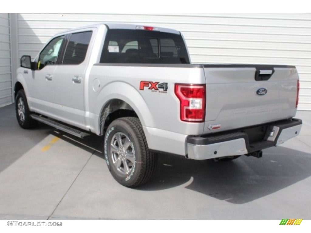 2018 F150 XLT SuperCrew 4x4 - Ingot Silver / Earth Gray photo #8