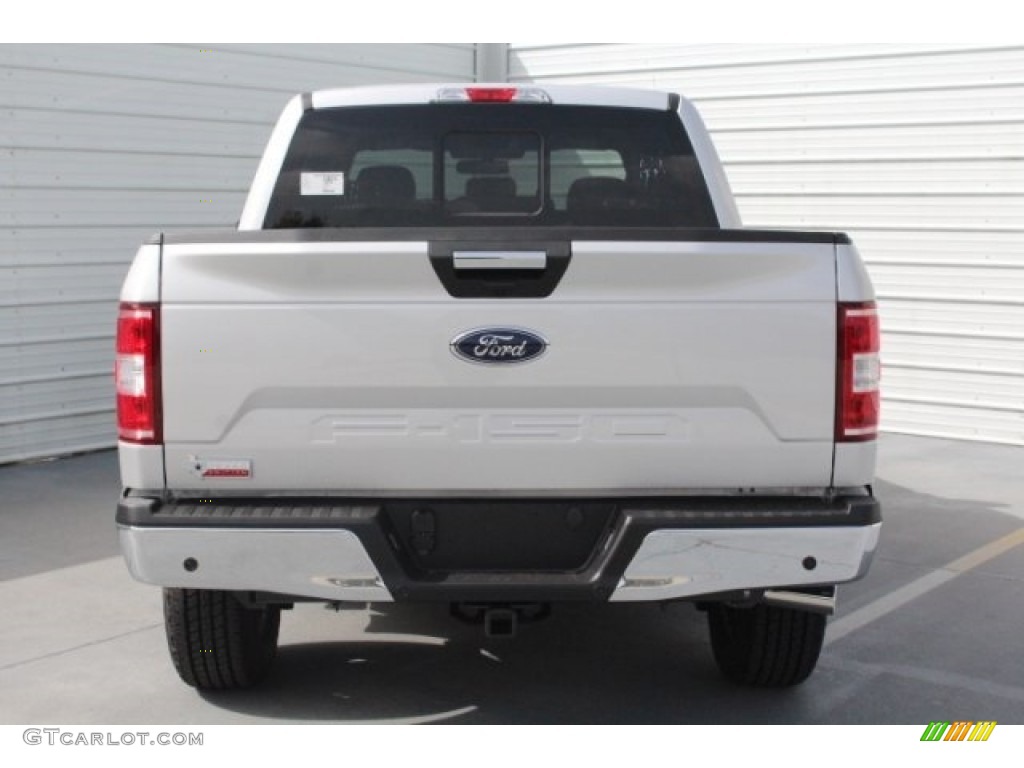 2018 F150 XLT SuperCrew 4x4 - Ingot Silver / Earth Gray photo #9