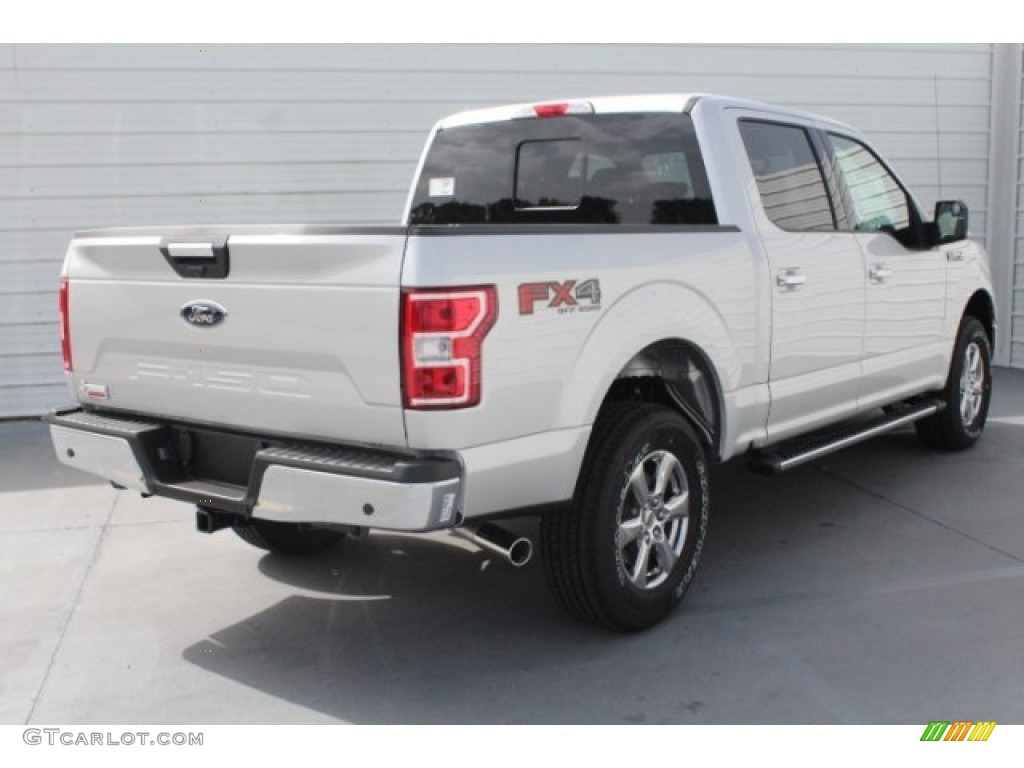 2018 F150 XLT SuperCrew 4x4 - Ingot Silver / Earth Gray photo #10
