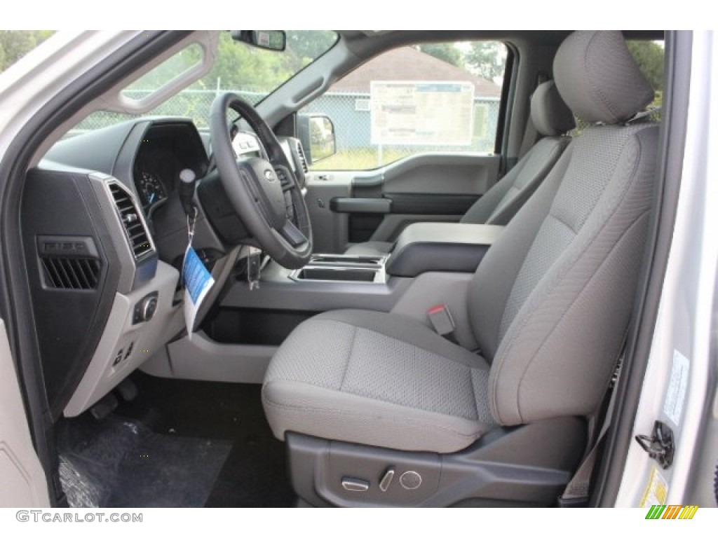 2018 F150 XLT SuperCrew 4x4 - Ingot Silver / Earth Gray photo #15