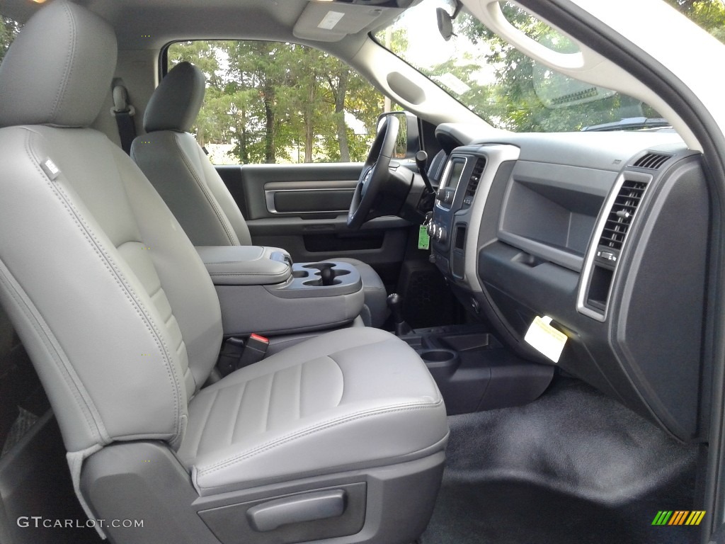 Black/Diesel Gray Interior 2018 Ram 2500 Tradesman Regular Cab 4x4 Photo #128338537