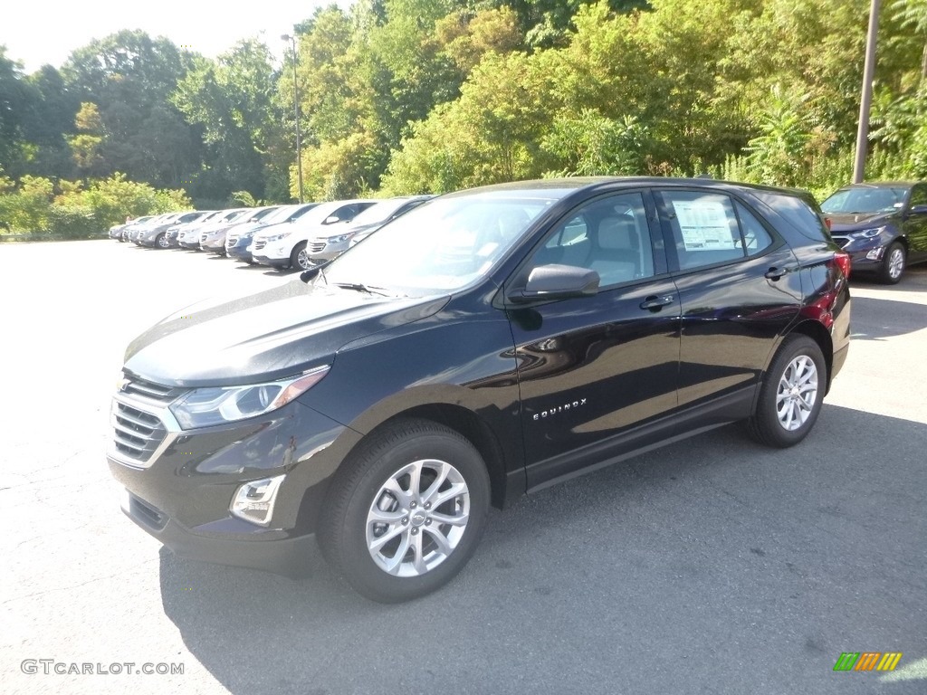 2019 Equinox LS AWD - Mosaic Black Metallic / Medium Ash Gray photo #1