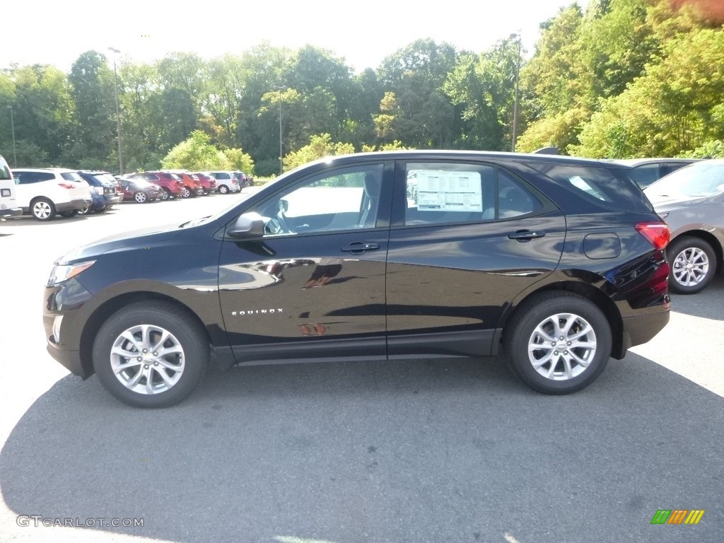 Mosaic Black Metallic 2019 Chevrolet Equinox LS AWD Exterior Photo #128338686