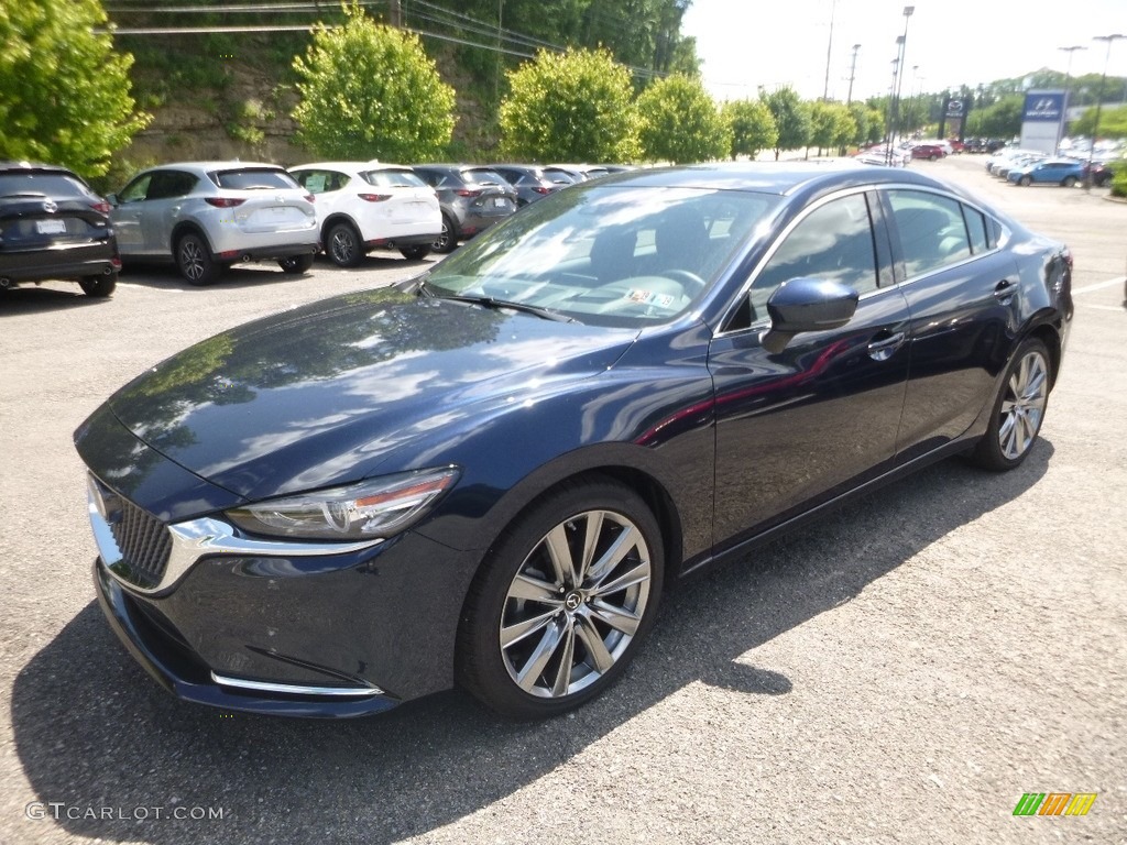 Deep Crystal Blue Mica 2018 Mazda Mazda6 Signature Exterior Photo #128339219