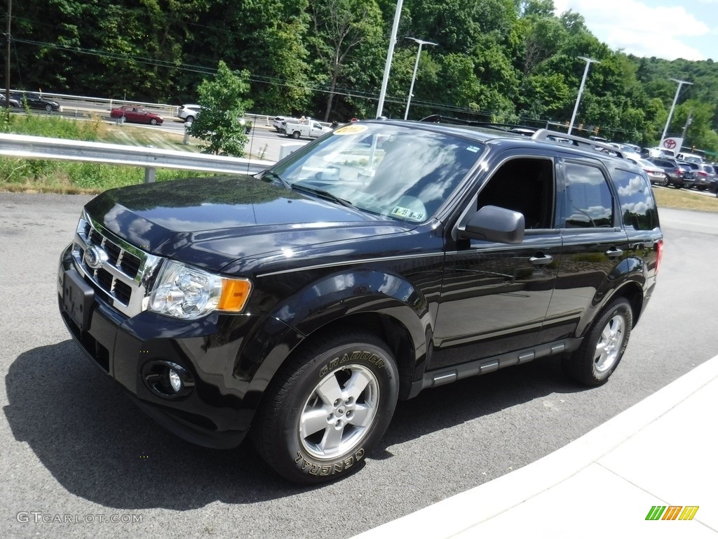 2012 Escape XLT 4WD - Ebony Black / Charcoal Black photo #6
