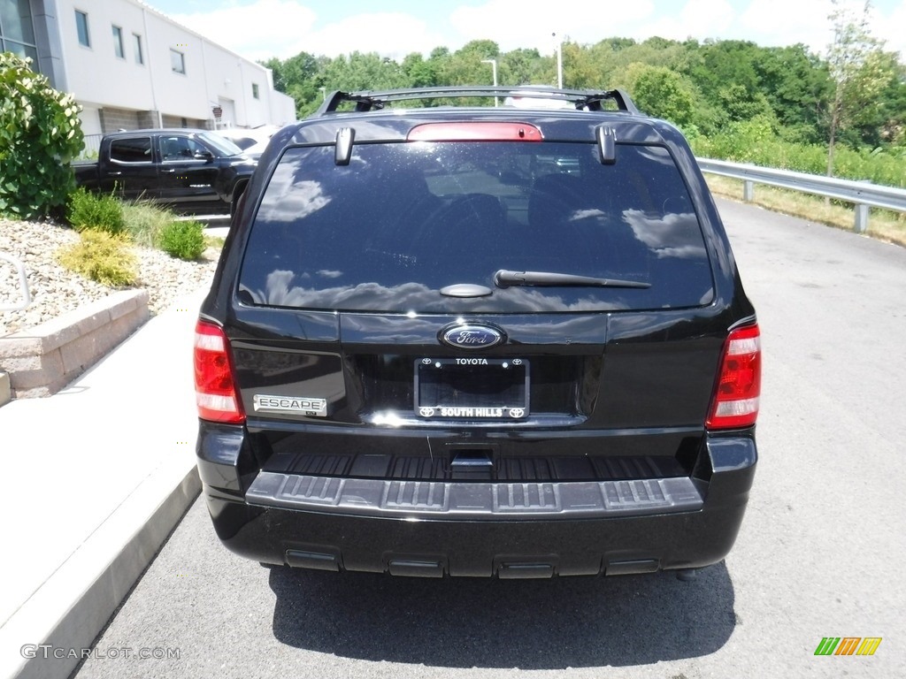 2012 Escape XLT 4WD - Ebony Black / Charcoal Black photo #9
