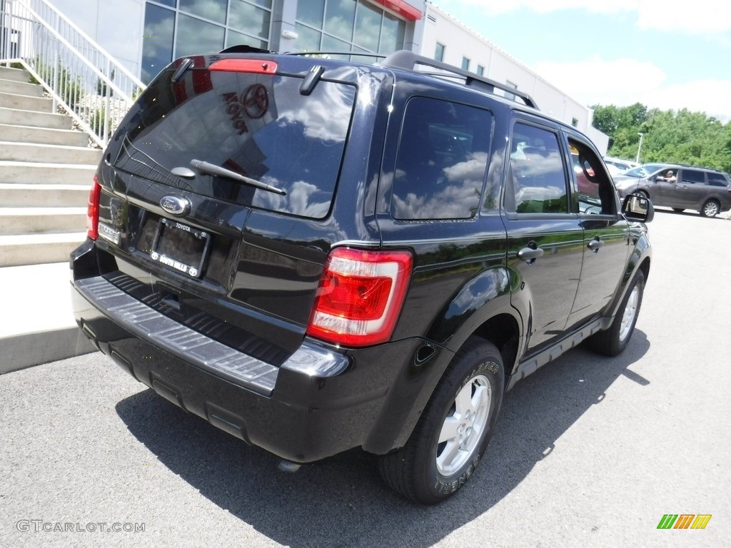 2012 Escape XLT 4WD - Ebony Black / Charcoal Black photo #10