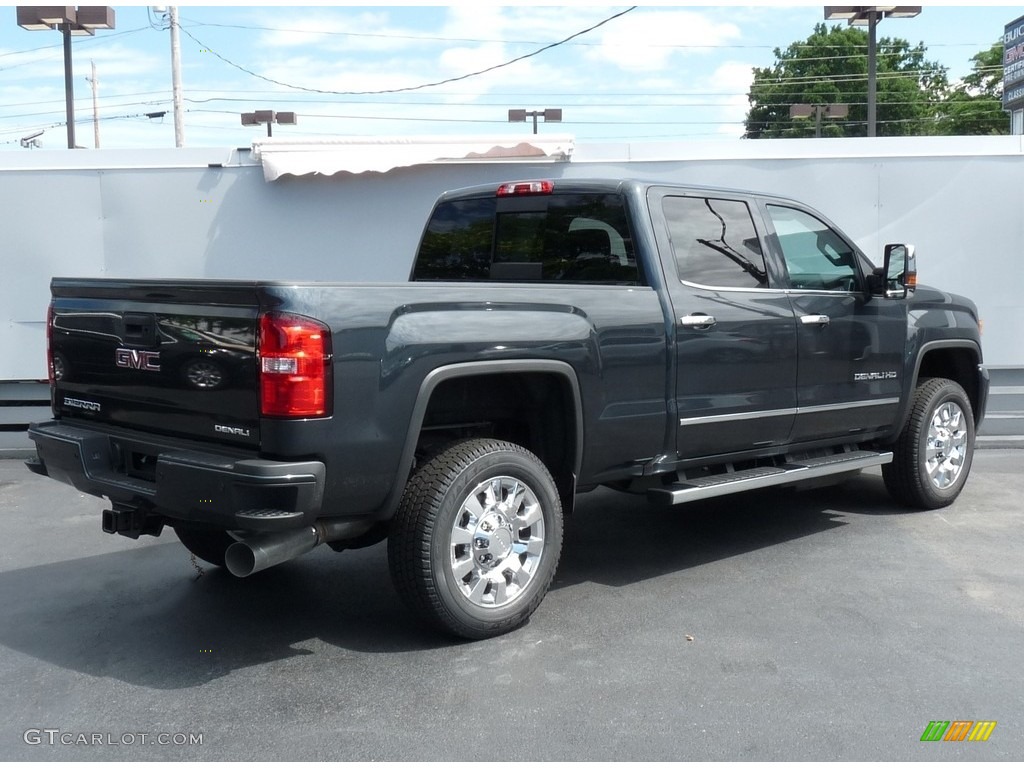 Dark Slate Metallic 2019 GMC Sierra 2500HD Denali Crew Cab 4WD Exterior Photo #128339855