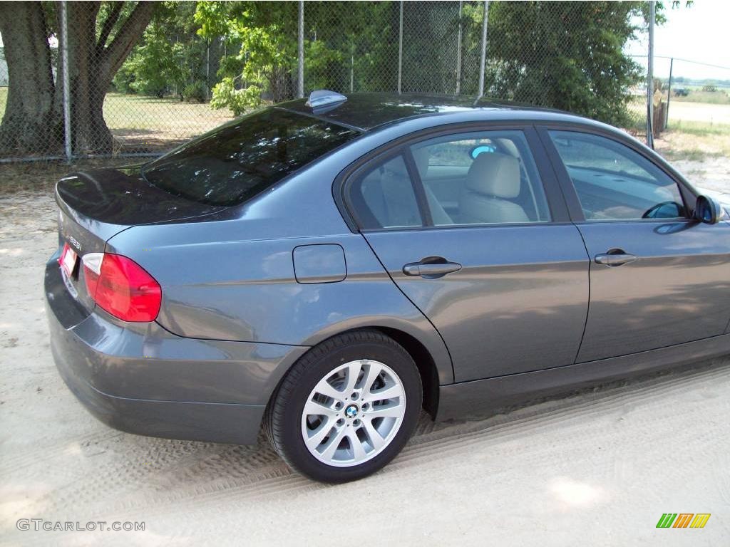 2007 3 Series 328i Sedan - Sparkling Graphite Metallic / Beige photo #3