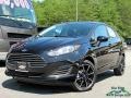 2018 Shadow Black Ford Fiesta SE Hatchback  photo #1