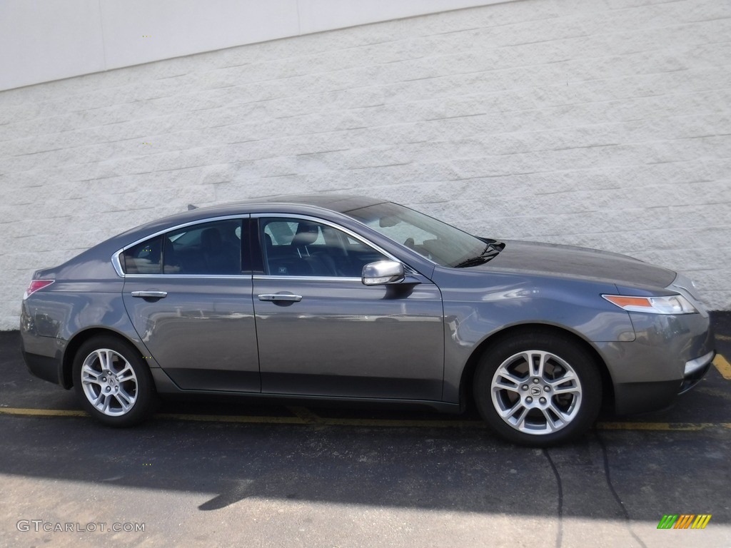 2009 TL 3.5 - Polished Metal Metallic / Ebony photo #2