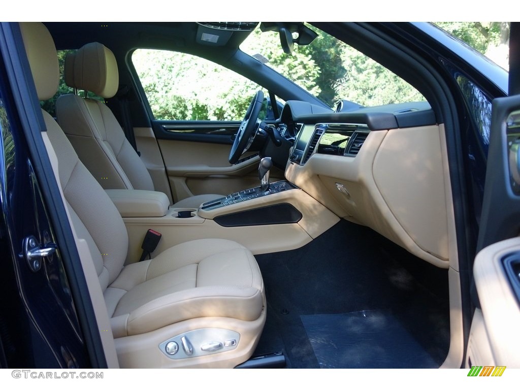 2018 Macan S - Night Blue Metallic / Black/Luxor Beige photo #18