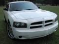 2008 Stone White Dodge Charger SE  photo #2