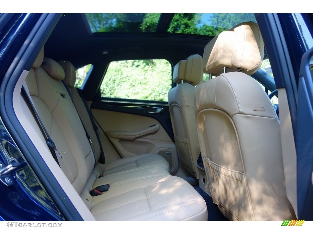 2018 Macan S - Night Blue Metallic / Black/Luxor Beige photo #19