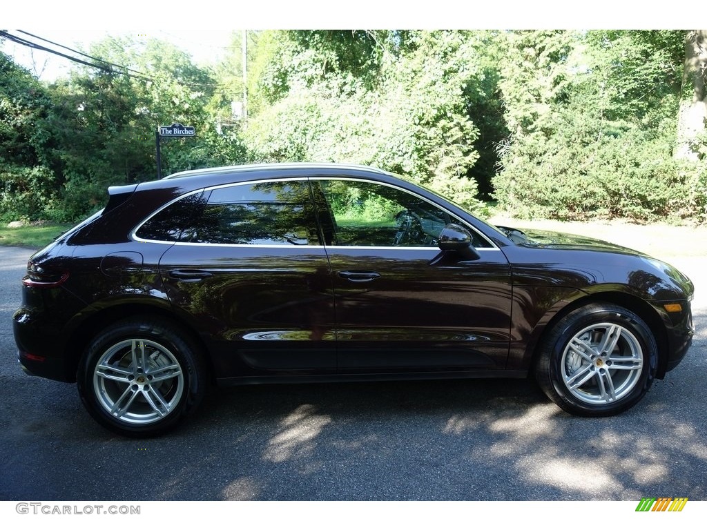 2018 Macan S - Mahogany Metallic / Black/Luxor Beige photo #3